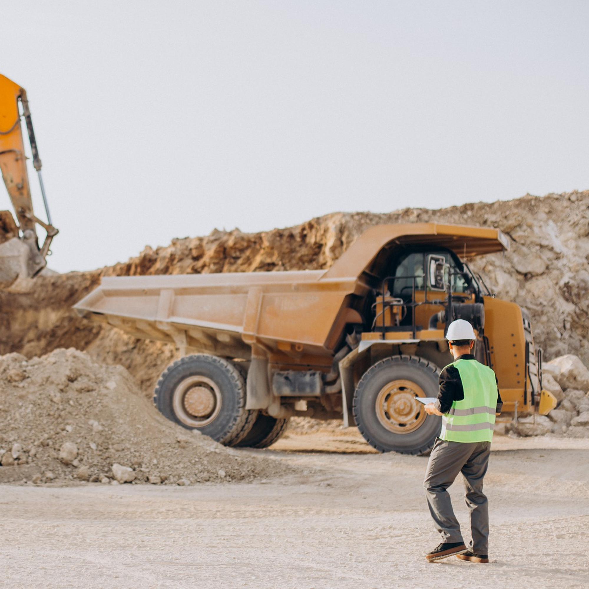 Equipo para proyectos mineros